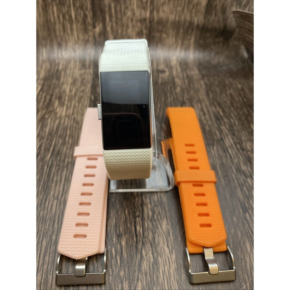 Fitbit Charge 2 Aluminum Fitness Tracker  Working With Extra Bands